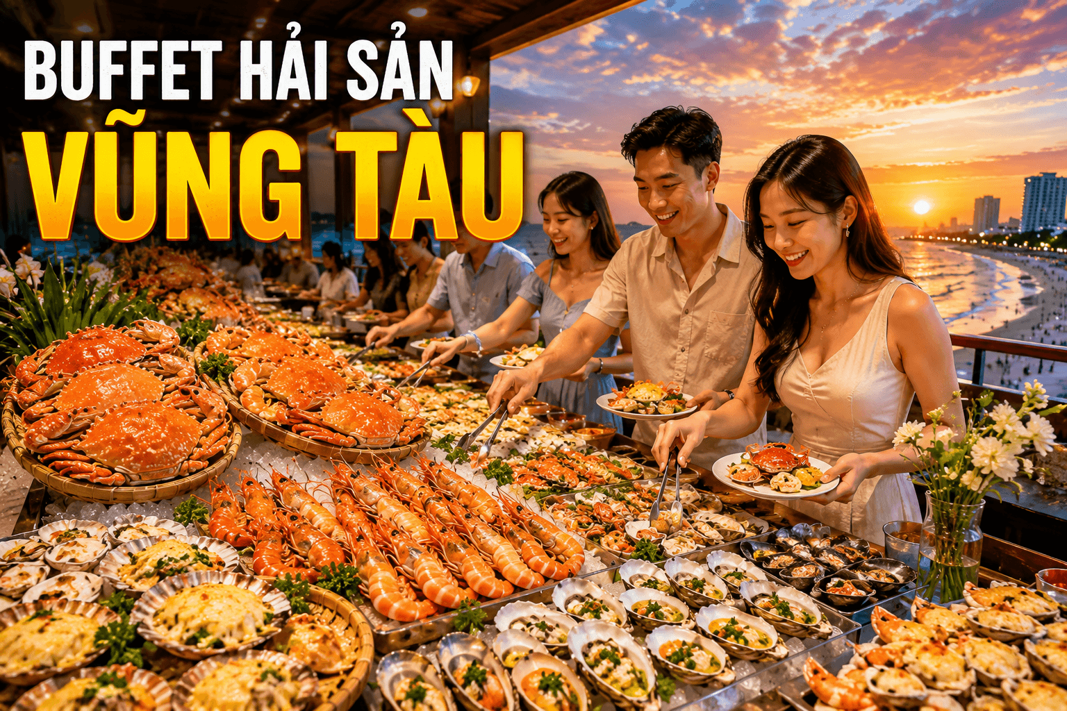 Buffet Hải Sản Vũng Tàu: Top Địa Chỉ Ăn No Nê Cho Tín Đồ Hải Sản