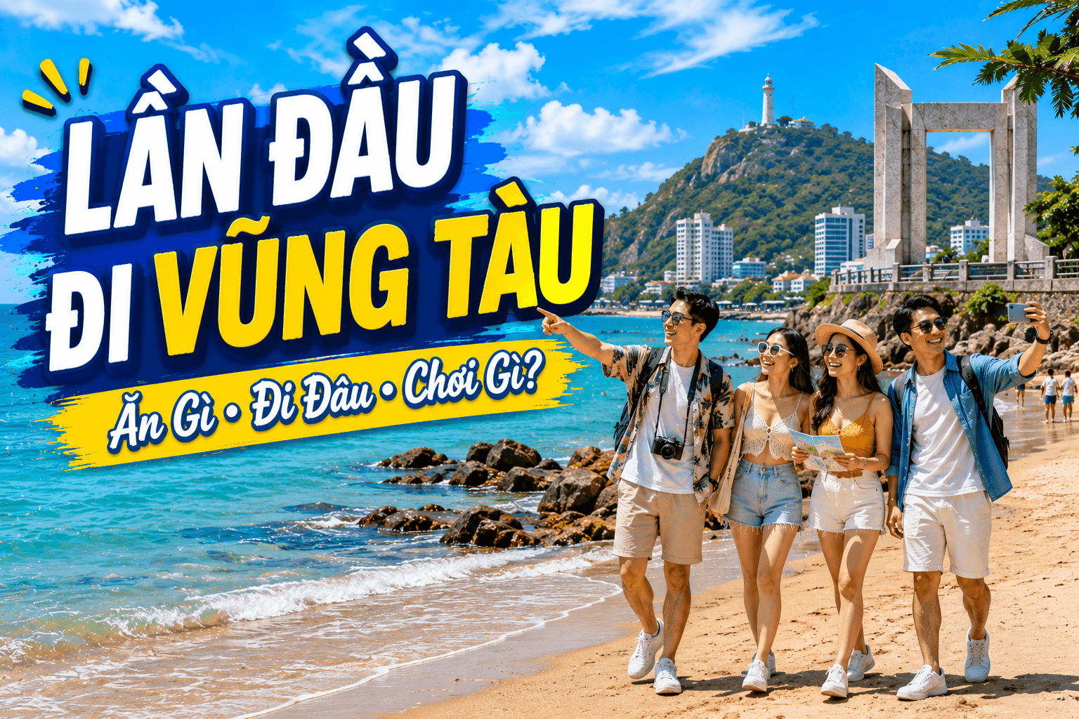 Đi Vũng Tàu Lần Đầu: Cẩm Nang Từ A–Z Cho Người Mới