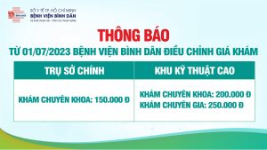 Giá Khám Chữa Bệnh Tại Bệnh Viện Bình Dân