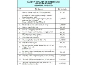 Thông Tin Tổng Quan Về Bệnh Viện Nguyễn Tri Phương