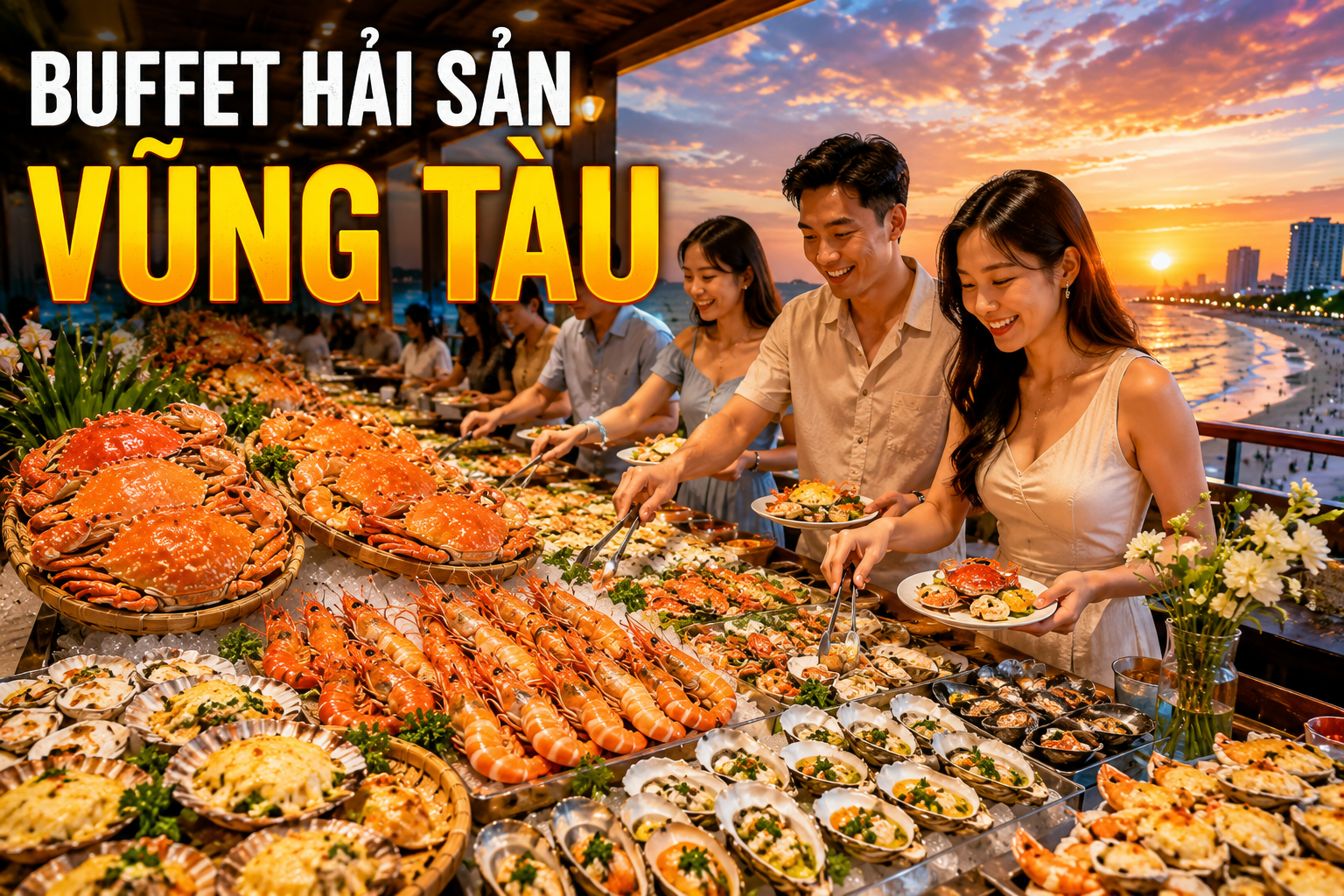 Buffet Hải Sản Vũng Tàu: Top Địa Chỉ Ăn No Nê Cho Tín Đồ Hải Sản