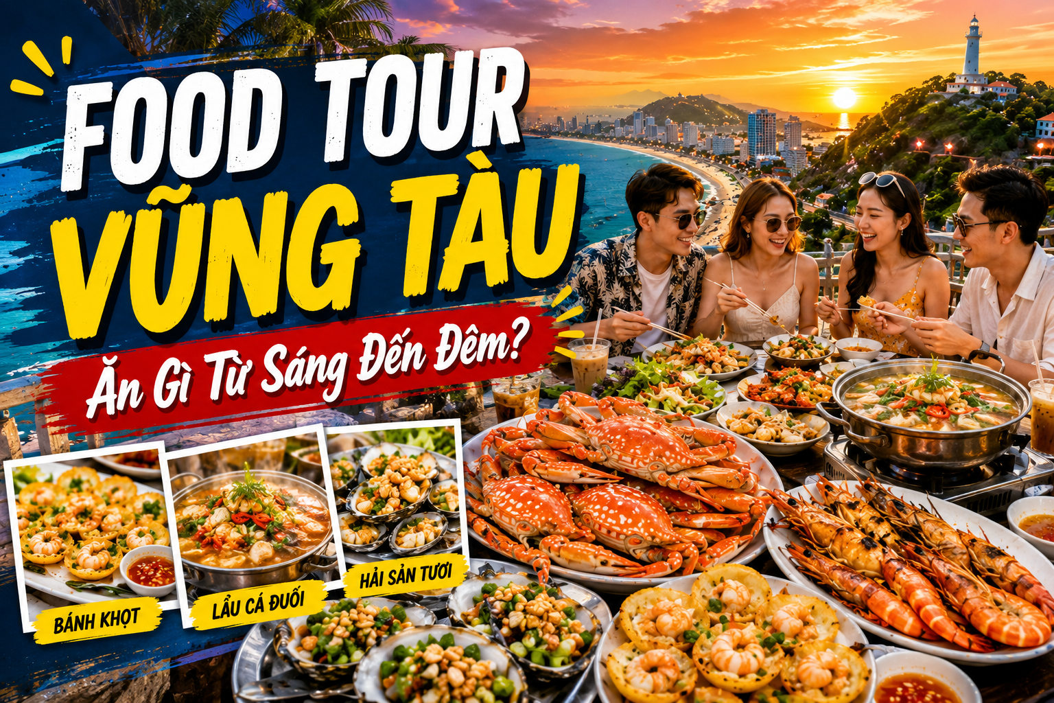 Food Tour Vũng Tàu: Hành Trình Khám Phá Ẩm Thực Thành Phố Biển