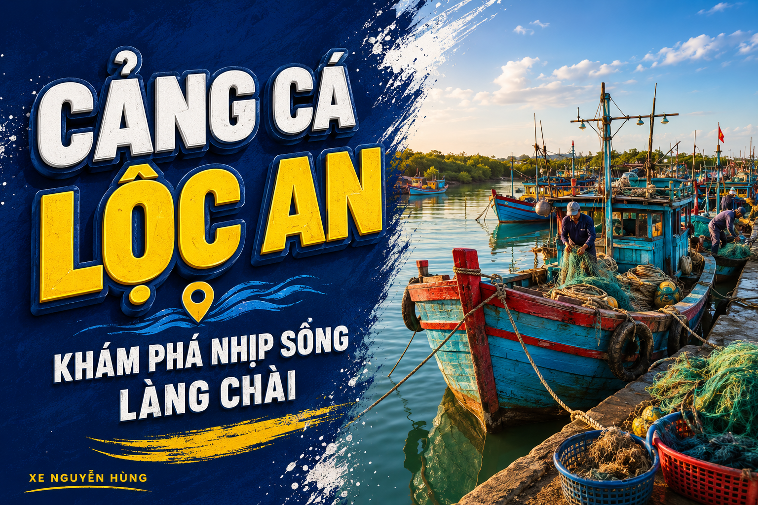 Cảng Cá Lộc An: Khám Phá Nhịp Sống Làng Chài